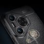 Huawei Pura 70 / 70 Pro / 70 Ultra / Лукс кейс калъф гръб кожена шарка, снимка 12