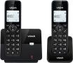 Безжичен телефон VTech CS2001 с 2 слушалки, режим ECO+, снимка 1 - Стационарни телефони и факсове - 45604449