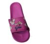 Леки и много удобни дамски плажни чехли с цветни декорации, снимка 1 - Чехли - 45844877