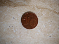 1 Евро цент с дефект, снимка 1