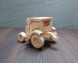 Музикално декоративно дървено тракторче DMAR 322, снимка 5