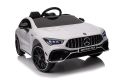 Акумулаторен КОЛА CLA45s 4X4 12V батерия,MP3,с меки гуми, снимка 3