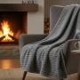 Меко и ватирано микрофибърно одеяло 200x220 см за топъл и стилен сън, снимка 2