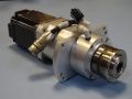 Серво мотор MITSUBISHI HC-UFS43K AC servo motor, куплунг R+W, корпус IPW-070 L23, снимка 2