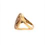 Златен дамски пръстен 3,94гр. размер:57 14кр. проба:585 модел:12629-1, снимка 2