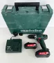 Metabo BS 18 Li - Акумулаторен винтоверт комплект!, снимка 1