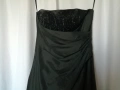 Официална дълга дамска рокля с мъниста р-р L - марка LISSA, снимка 7