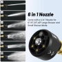 акумулаторна водоструйка с високо на0лягане 6 в 1 дюза, снимка 3