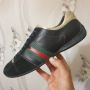Мъжки обувки / маратонки GUCCI Classic Red & Green Stripes Leather , снимка 2
