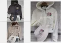 Дамски суичър с бродирано лого The North Face Gucci - 3 налични цвята Код LFS102, снимка 1