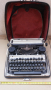 стара ръчна пишеща машина в куфар , снимка 6