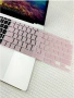 Калъф за клавиатура (американска версия) за MacBook Air 13" Розов / 2020 Air 13 A2179 A2337, снимка 1
