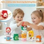 Нови Детски образователни блокчета с животни Montessori 1-3 г играчка, снимка 5