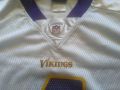 Brett Favre Minnesota Vikings NFL тениска №4 Reebok американски футбол размер M, снимка 5
