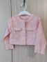 Късо дънгово розово яке на Mayoral. Размер 86 (18 месеца)., снимка 1