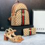 дамски обувки, чанта и портмоне gucci , снимка 5