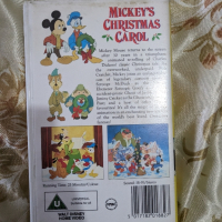 Mickey's Christmas Carol (видео касета), снимка 3 - Аудио касети - 44864095