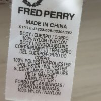 Fred Perry Mens  Wind Jacket Size 2XL Пролет - Есен ОРИГИНАЛ! Мъжко Яке!, снимка 12 - Якета - 45305320