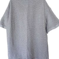 Мъжка плътна тениска с подгъв на ръкавите и джоб Zara, Бежова, XL, снимка 2 - Тениски - 45530006