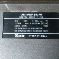 Universum /касетофон/, снимка 5 - Радиокасетофони, транзистори - 45318145