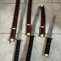 Комплект самурайски мечове Катана, снимка 10 - Други ценни предмети - 45715380