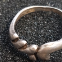 Дамски сребърен пръстен , снимка 3 - Пръстени - 45021509