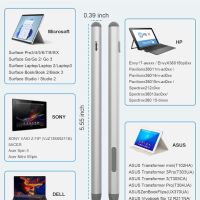 Surface Pen за Microsoft Surface Pro - с отхвърляне на дланта, презареждаема, 4096 чувствителност, снимка 7 - Друга електроника - 45418653