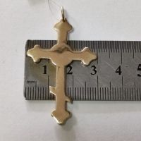 Златен кръст 5.58гр., снимка 2 - Колиета, медальони, синджири - 45301512