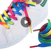 Различни цветове еластични връзки за обувки , снимка 1 - Други - 46087541