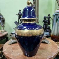 Уникална изключително красива антикварна колекционерска порцеланова ваза Royal KPM , снимка 1 - Вази - 45337502