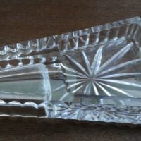  кристален пепелник за пура, снимка 8 - Антикварни и старинни предмети - 16642959