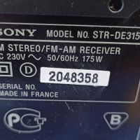 Stereo Receiver Sony str de315, снимка 10 - Ресийвъри, усилватели, смесителни пултове - 45925099