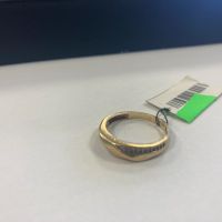 Дамски златен пръстен 2,46гр. размер 58, снимка 2 - Пръстени - 45112173