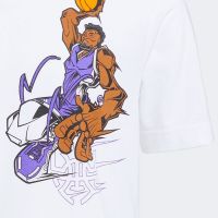 Детска тениска ADIDAS x Donovan Mitchell Avatar Graphic Tee White, снимка 3 - Детски тениски и потници - 45750241