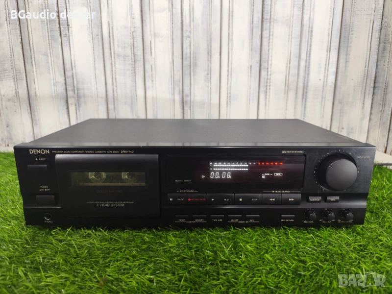 Дек Триглав Denon DRM-740 3-Head, снимка 1