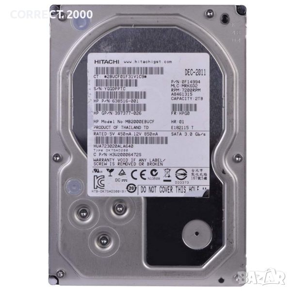 Хард диск HDD Hitachi 500 GB, снимка 1