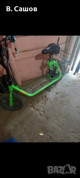 Ел. Скутер ,,MANTA", снимка 1