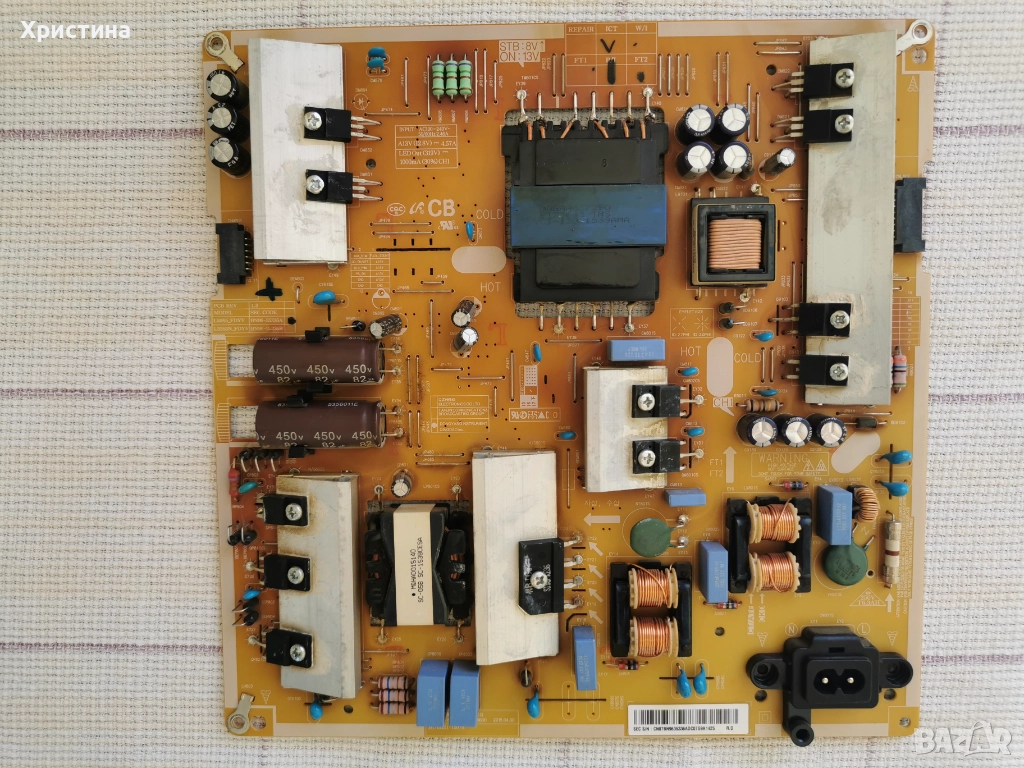 Samsung UE48JU6050U BN41-02443,UE55RU7172U BN41-02703,UE55D6500,UE46D6530, снимка 1