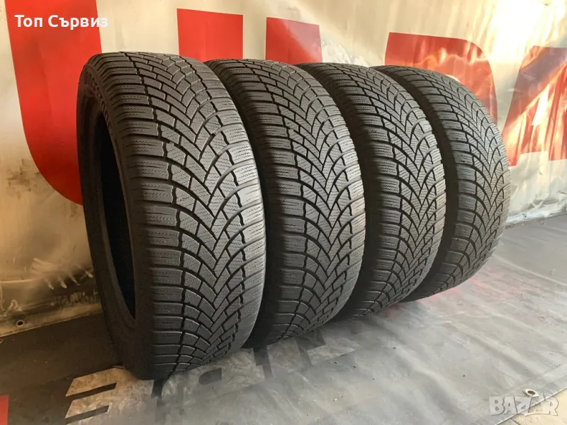 195 55 16, Зимни гуми, Bridgestone BlizzakLM005, 4 броя, снимка 1