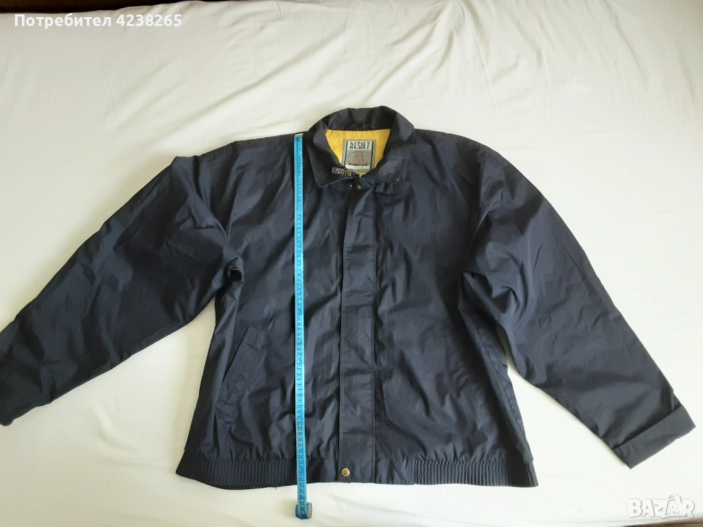 яке "Result" синьо, почти ново, снимка 1
