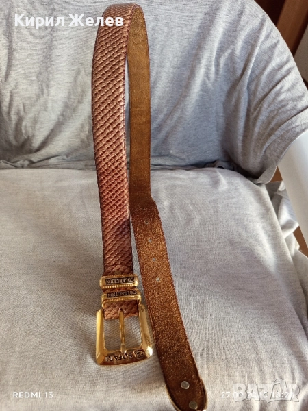 Луксозен кожен колан SOFARI COLLECTION USA перфектно състояние 49402, снимка 1