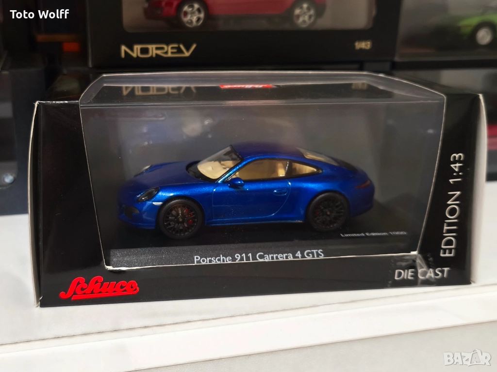 Porsche 911 Carrera 4 GTS '2014 - Schuco - 1/43, снимка 1