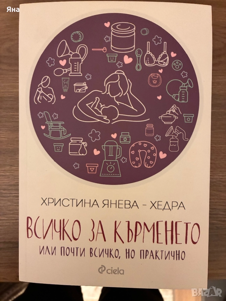 Всичко за кърменето - Христина Янева-Хедра, снимка 1
