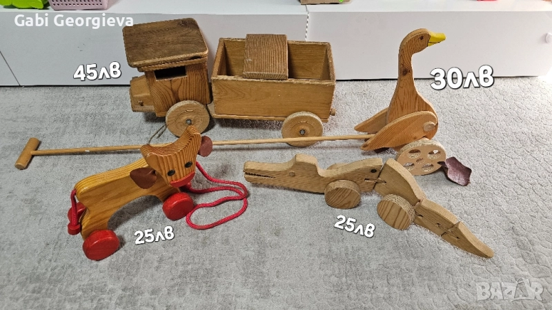 Големи дървени играчки тип Монтесори , снимка 1