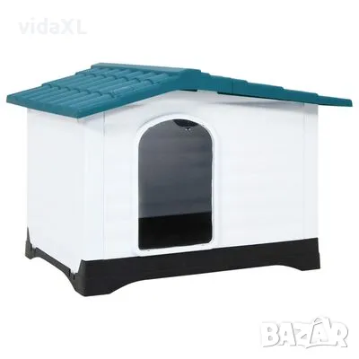 vidaXL Кучешка колиба, синя(SKU:152229, снимка 1