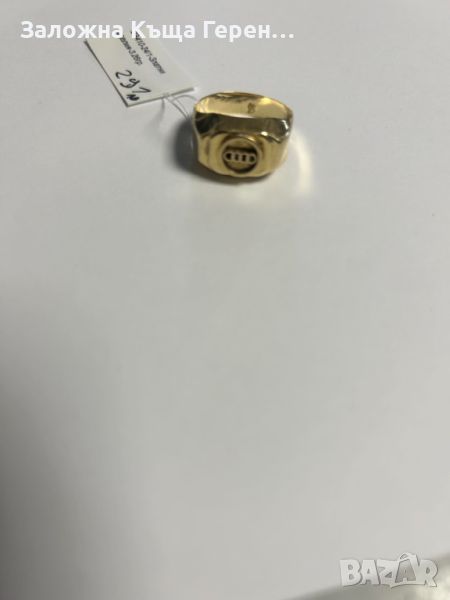 Златен пръстен 3,26гр, снимка 1