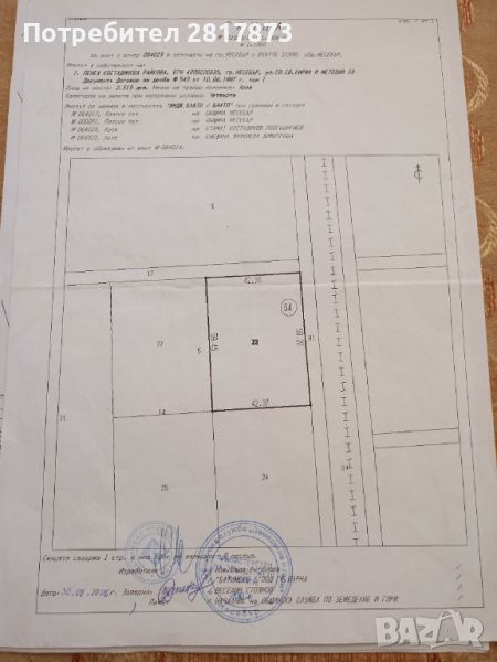 Продавам земеделска земя в землището на Несебър близо до Сл бряг , снимка 1