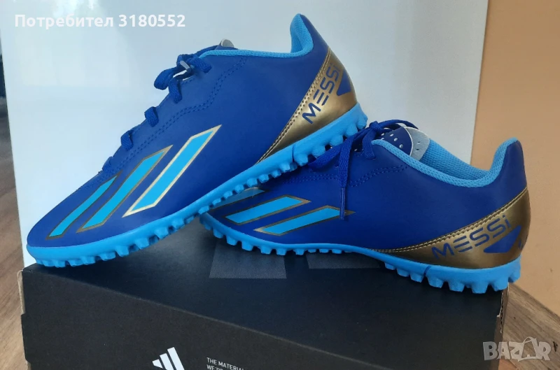 Adidas Messi Club TF J-№ 36 и 2/3-детски футболни обувки, снимка 1