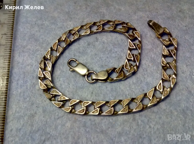 СТИЛНА ВИНТИДЖ АРТ МОДЕЛ СРЕБЪРНА ГРИВНА СРЕБРО 925 МАЙСТОРСКА БИЖУТЕРСКА ИЗРАБОТКА 47473, снимка 1