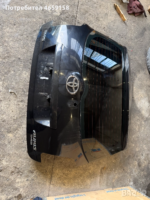 Заден капак Toyota auris 2008, снимка 1